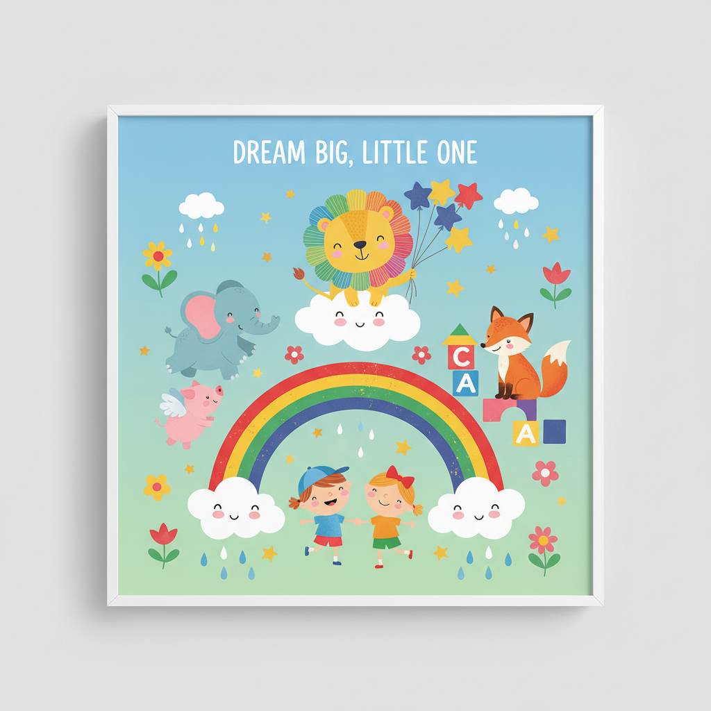 Kids Theme Wall Art