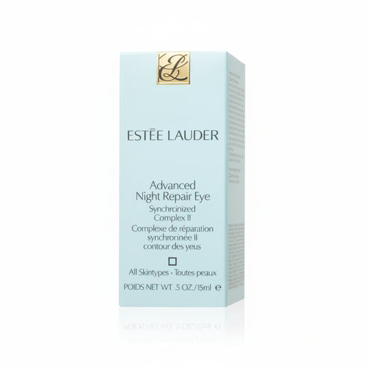 Estée Lauder Advanced Night Repair Eye cream packaging on a white background