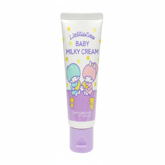 Tube of Little Twin Stars Baby Milky Cream on a white background